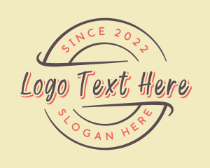 Fancy Retro Business Logo