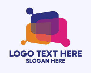 Colorful - Colorful Message Bubble logo design