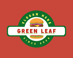 Burger Sandwich Food Snack Logo