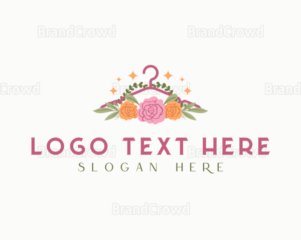 Fashion Floral Hanger Logo