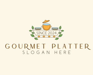 Gourmet Culinary Caterer logo design