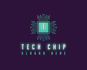 Microchip - Microchip Circuit Database logo design