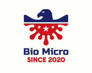 Microbiology - American Virus Infection logo design