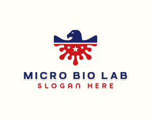 American Virus Infection logo design