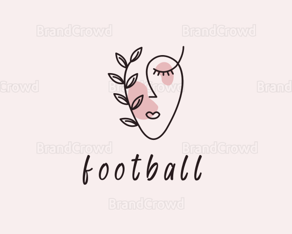 Natural Face Beauty Logo