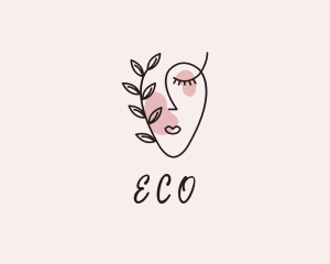 Natural Face Beauty  Logo