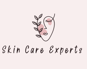 Natural Face Beauty  logo design