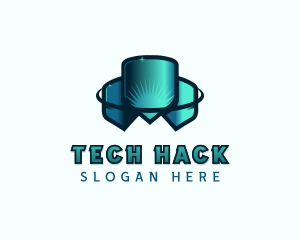 Tech Security Software logo design