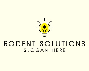 Light Bulb Coding logo design