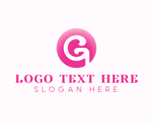 Lettermark - Quirky Beauty Letter G logo design