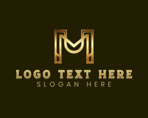Banking - Premium Consultant Letter M logo design