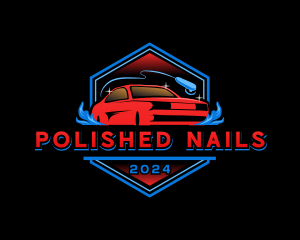 Car Polish Wash logo design