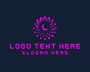 Solutions - Digital Dots Technology logo design