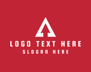 Letter - Arrow Logistics Marketing logo design