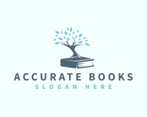 Nature Book Tree logo design