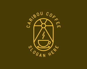 Sunshine Cafe Coffee logo design