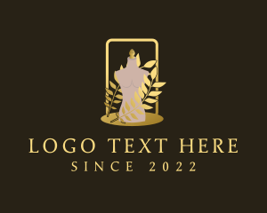 Dress - Elegant Fashion Mannequin logo design