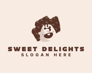 Chocolate Dessert Guy logo design