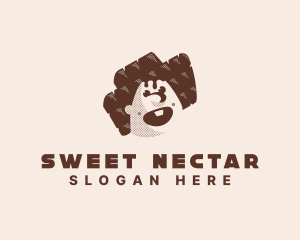 Chocolate Dessert Guy logo design