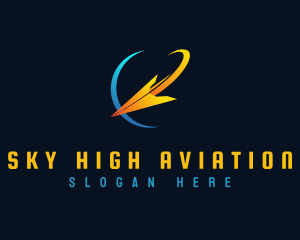 Aviation - Paper Plane Aviation logo design