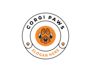 Paw Doggy Pet logo design