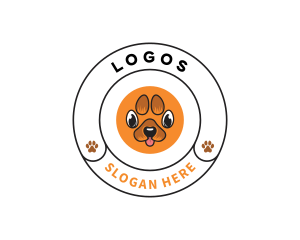 Pet - Paw Doggy Pet logo design