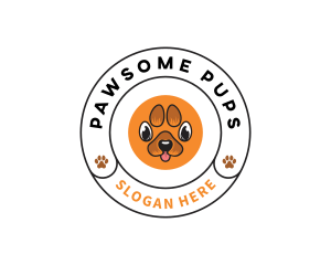 Paw Doggy Pet logo design