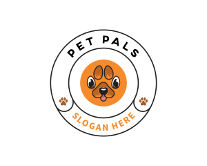 Paw Doggy Pet logo design