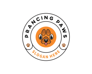 Paw Doggy Pet logo design