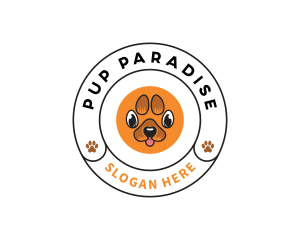 Paw Doggy Pet logo design