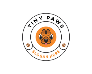 Paw Doggy Pet logo design