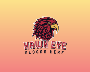 Hawk Varsity Team logo design