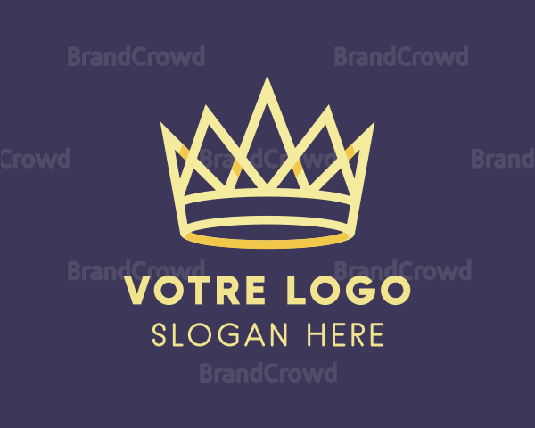 Deluxe Gold Crown Logo