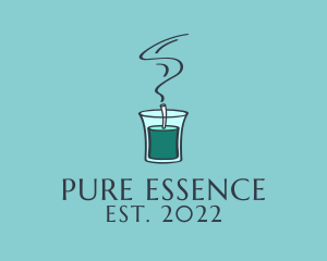 Essence - Candle Essence Spa logo design