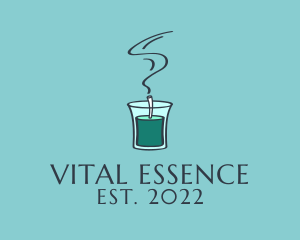 Essence - Candle Essence Spa logo design