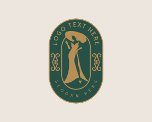 Boutique - Luxury Dress Fashion logo design