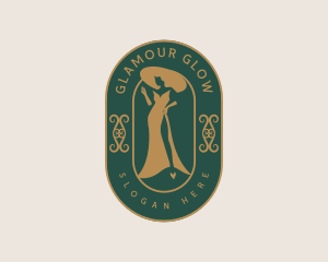 Glamour - Luxury Dress Fashion logo design