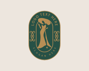 Luxury Dress Fashion Logo