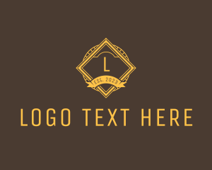 Library - Retro Ribbon Boutique logo design