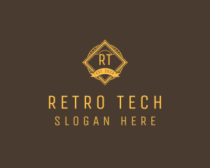 Retro Ribbon Boutique logo design