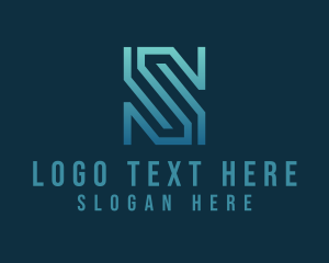 Software - Generic Corporation Letter S logo design