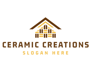 Ceramic - Floor Tile Pattern logo design