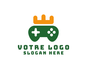Game Controller Crown Logo