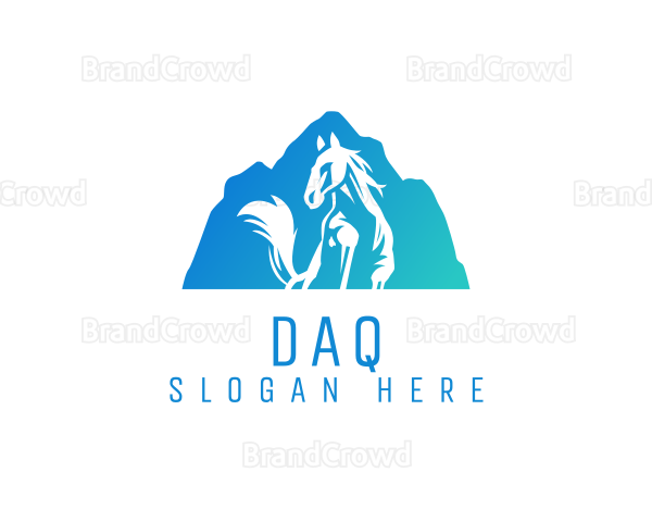 Blue Mountain Stallion Logo