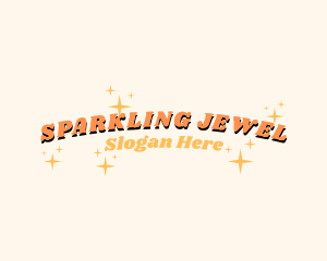 Retro Star Sparkle logo design