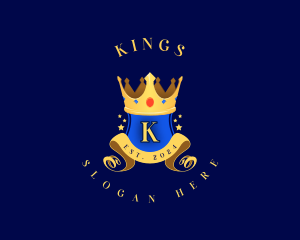 Royal Crown Shield  logo design