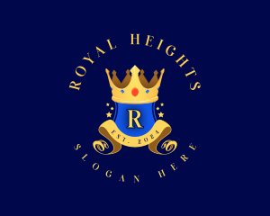 Royal Crown Shield  logo design