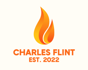 Restaurant - Hot Fire Flame logo design