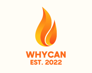 Modern - Hot Fire Flame logo design
