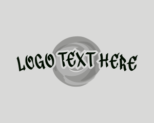 Tattoo Shop - Graffiti Paint Art logo design